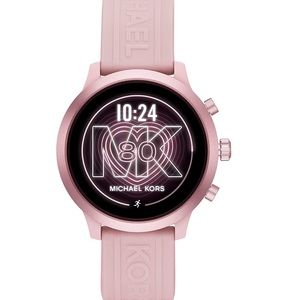 Michael Kors Women Access MKGO Pink Silicone Smartwatch